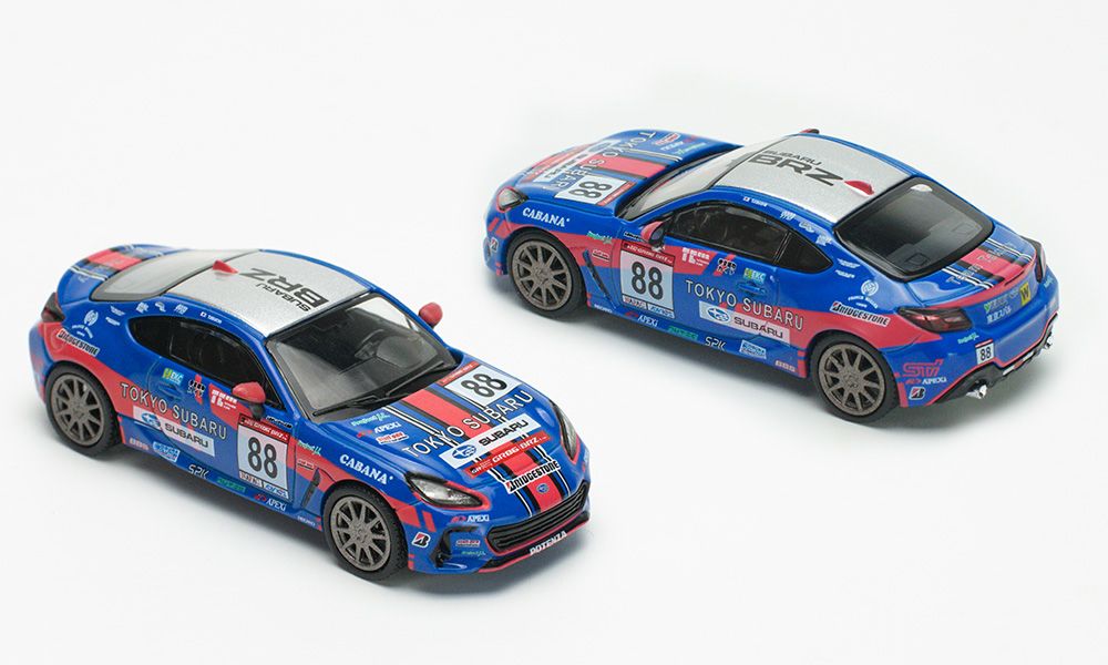 Pop Race 1/64 Subaru BRZ - Tokyo Subaru Racing #88