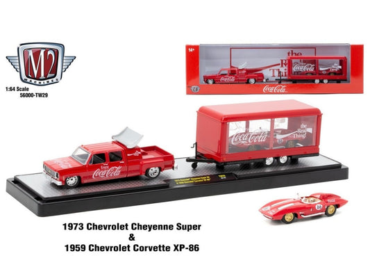 (Pre-Order) 1973 Chevrolet Cheyenne Super & 1959 Chevrolet Corvette XP-86