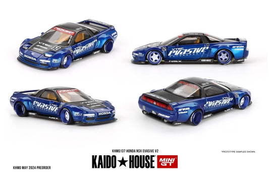 (Pre-Order) Mini GT X Kaido House HONDA NSX EVASIVE V2