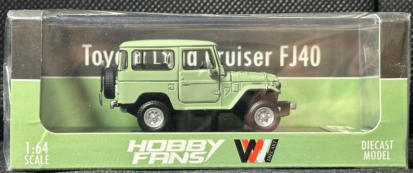 HOBBY FANS 1/64 Toyota Land Cruiser FJ40 Green