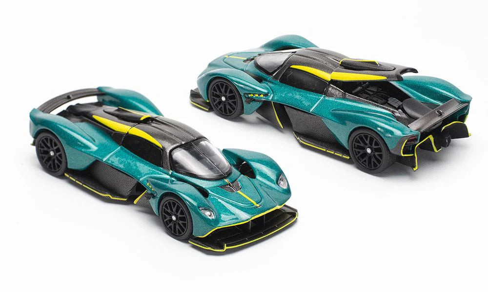 Pop Race 1/64 Aston Martin Valkyrie - Viridian Green