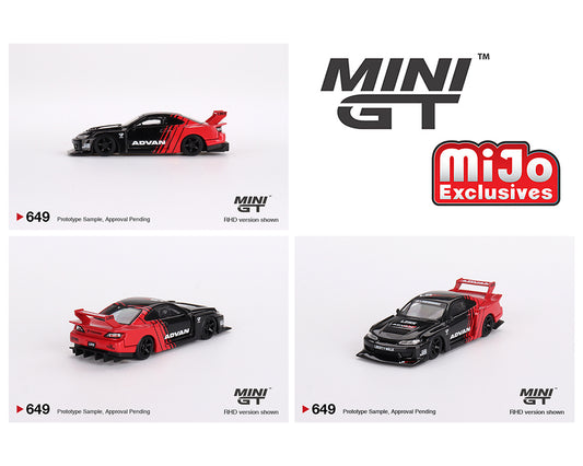 (Pre-Order) Mini GT 1:64 Nissan LB-Super Silhouette S15 SILVIA ADVAN – Mijo Exclusives