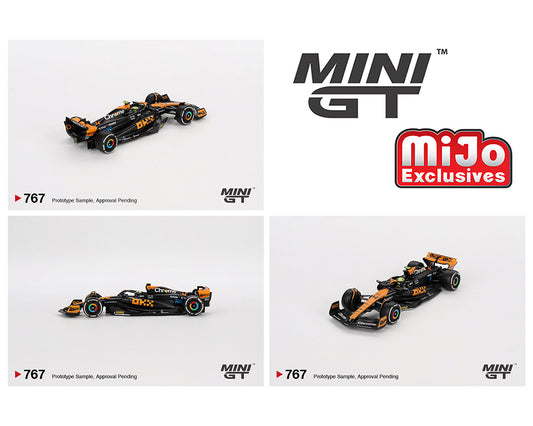 (Pre-Order) Mini GT 1:64 McLaren MCL60 #4 Lando Norris 2023 F1 Japan GP 2nd Place – MiJo Exclusives