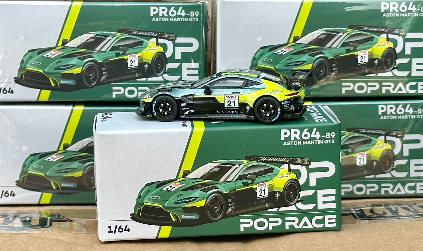 Pop Race 1/64 Aston Martin Vantage GT3 - N21 2022 24H Nürburgring