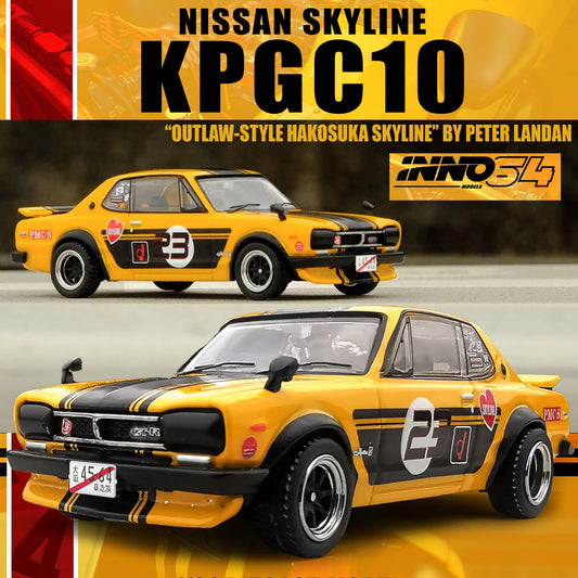 (Pre-Order) INNO64 1/64 NISSAN SKYLINE 2000 GT-R (KPGC10)