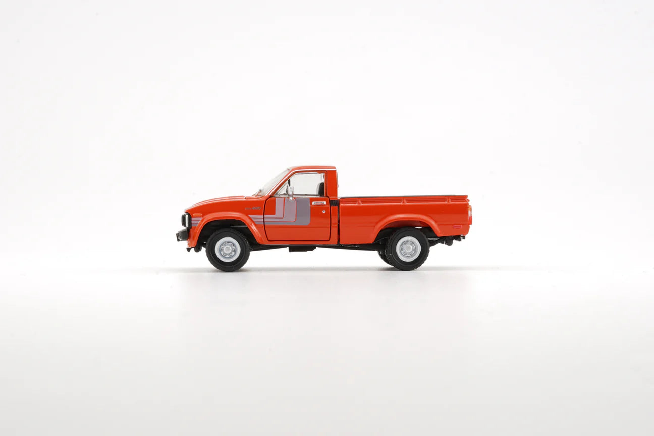 BM Creations 1/64 Toyota 1980 Hilux N60, N70 Orange (LHD)