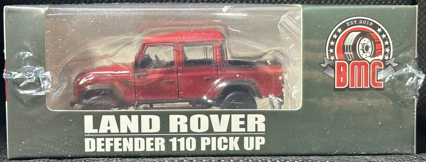 BM Creations 1/64 Land Rover 2016 Defender 110 Pick Up Orange LHD