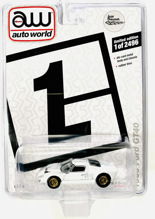 Auto World Lamley X JCar Exclusive 1966 Ford GT40