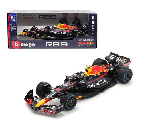 (Pre-Order) Bburago 1:18 Oracle Red Bull Racing RB19 2023 #11 Sergio Perez – Matte Dark Blue – Race Fomula 1
