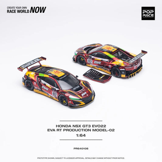 (Pre-Order) POP RACE HONDA NSX GT3 EVO22 EVA RT PRODUCTION MODEL-02