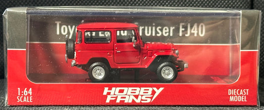 HOBBY FANS 1/64 Toyota Land Cruiser FJ40 Red