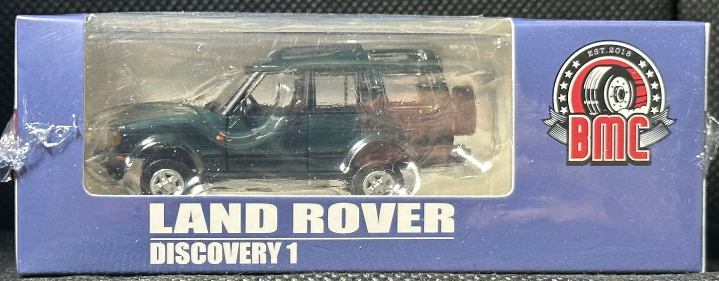 BM CREATIONS JUNIOR 1/64 Land Rover 1998 Discovery1 - Green LHD
