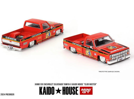 (Pre-Order) Mini GT X Kaido House CHEVROLET SILVERADO TAMIYA X KAIDO HOUSE "CLOD BUSTER”
