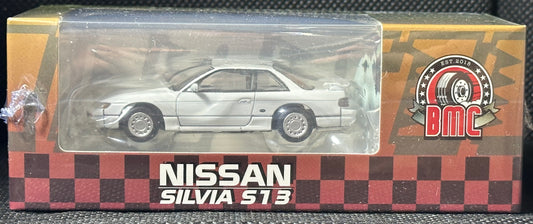 BM Creations 1/64 Nissan Silvia S13 / 200SX White LHD