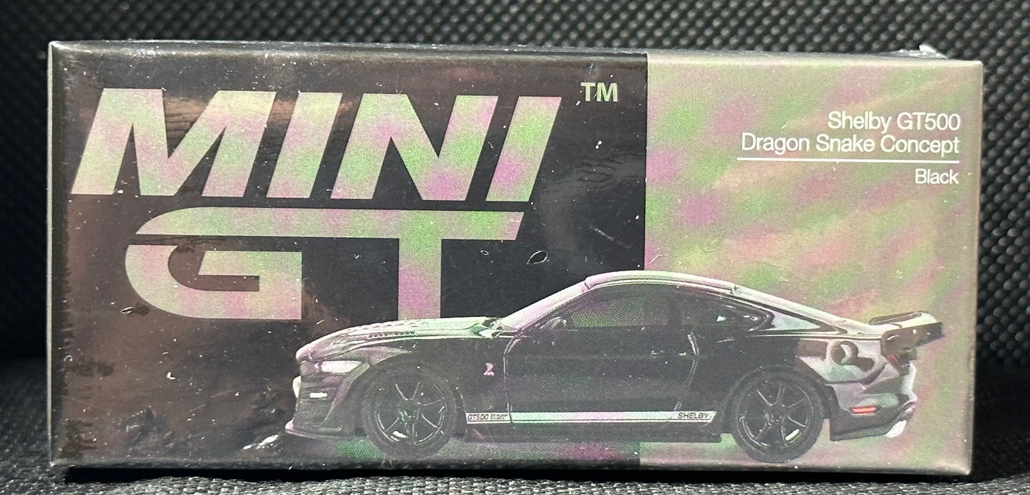 MINI GT 1/64 Shelby GT500 Dragon Snake Concept Black LHD