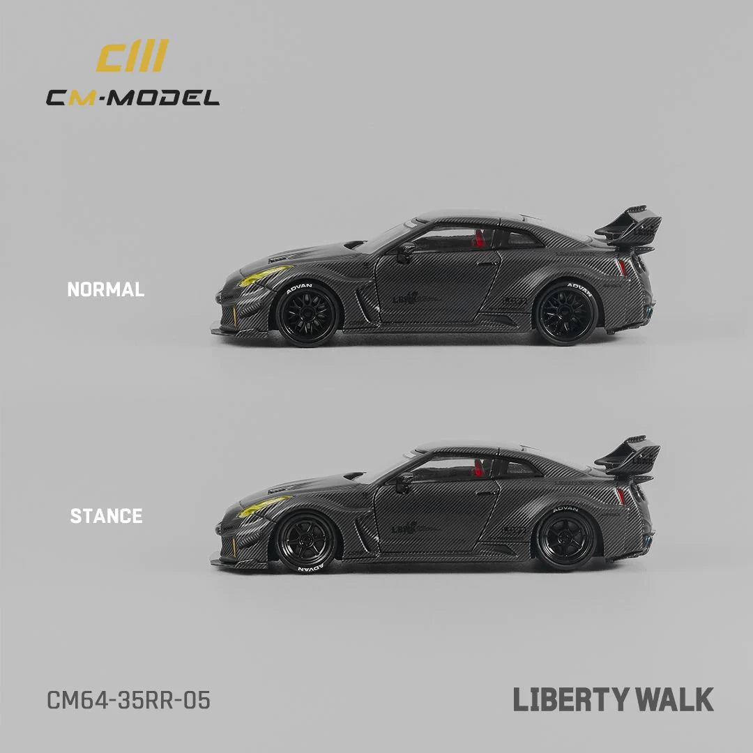 CM MODEL 1/64 Nissan LBWK GT35RR Super Silhouette Full Carbon