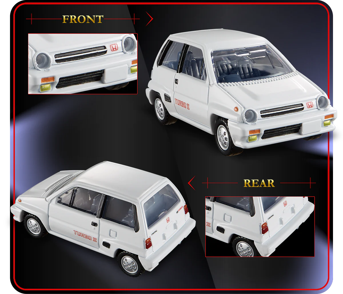 Tomica Premium 35 Honda City Turbo II "Tomica Premium Release Commemorative Specification"