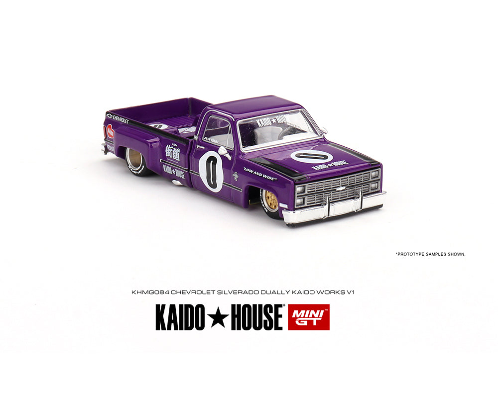(Pre-Order) Kaido House x Mini GT 1:64 Chevrolet Silverado Dually KAIDO V1