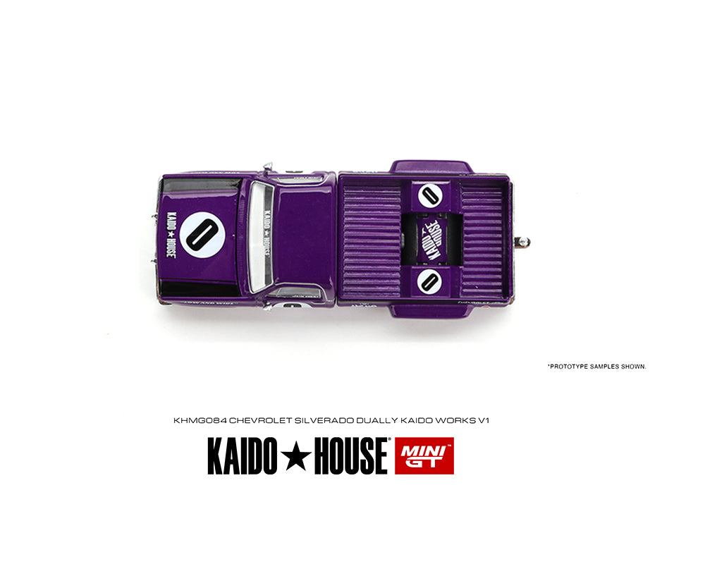 (Pre-Order) Kaido House x Mini GT 1:64 Chevrolet Silverado Dually KAIDO V1