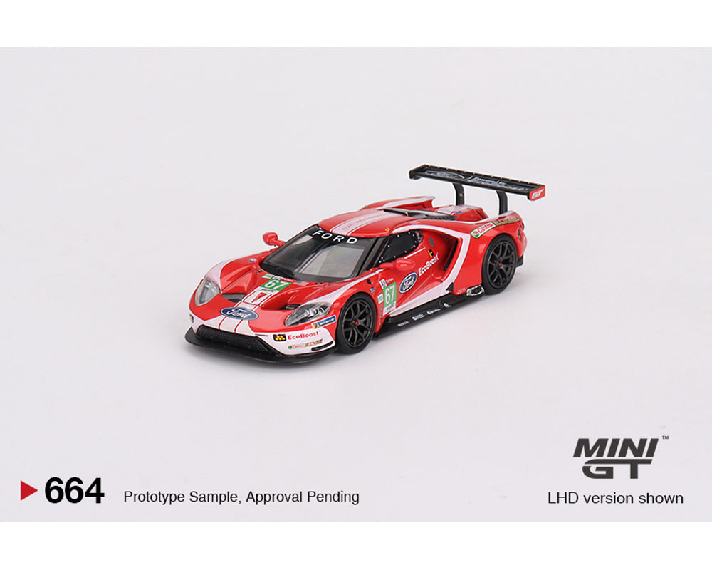 Mini GT 1:64 Ford GT LMGTE PRO 2019 24 Hrs of Le Mans Ford Chip Ganassi Team 4 Car Set Limited Edition 3000