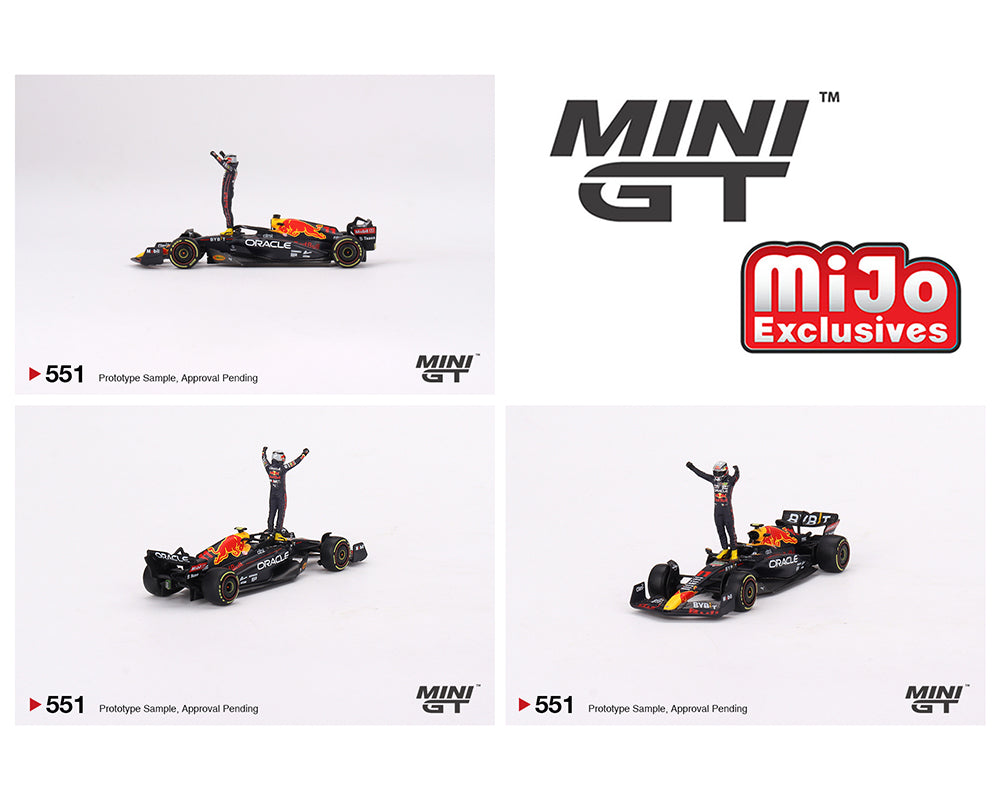 Mini GT 1:64 Oracle Red Bull Racing RB18 #11 Sergio Pérez 2022 Monaco Grix Winner – MiJo Exclusives