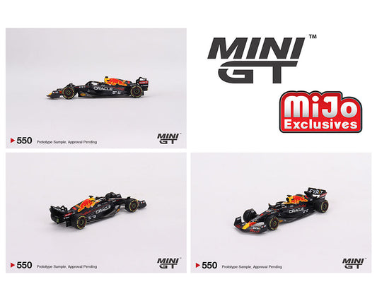 Mini GT 1:64 Oracle Red Bull Racing RB18 #1 Max Verstappen 2022 Monaco Grand Prix 3rd Place – MiJo Exclusives