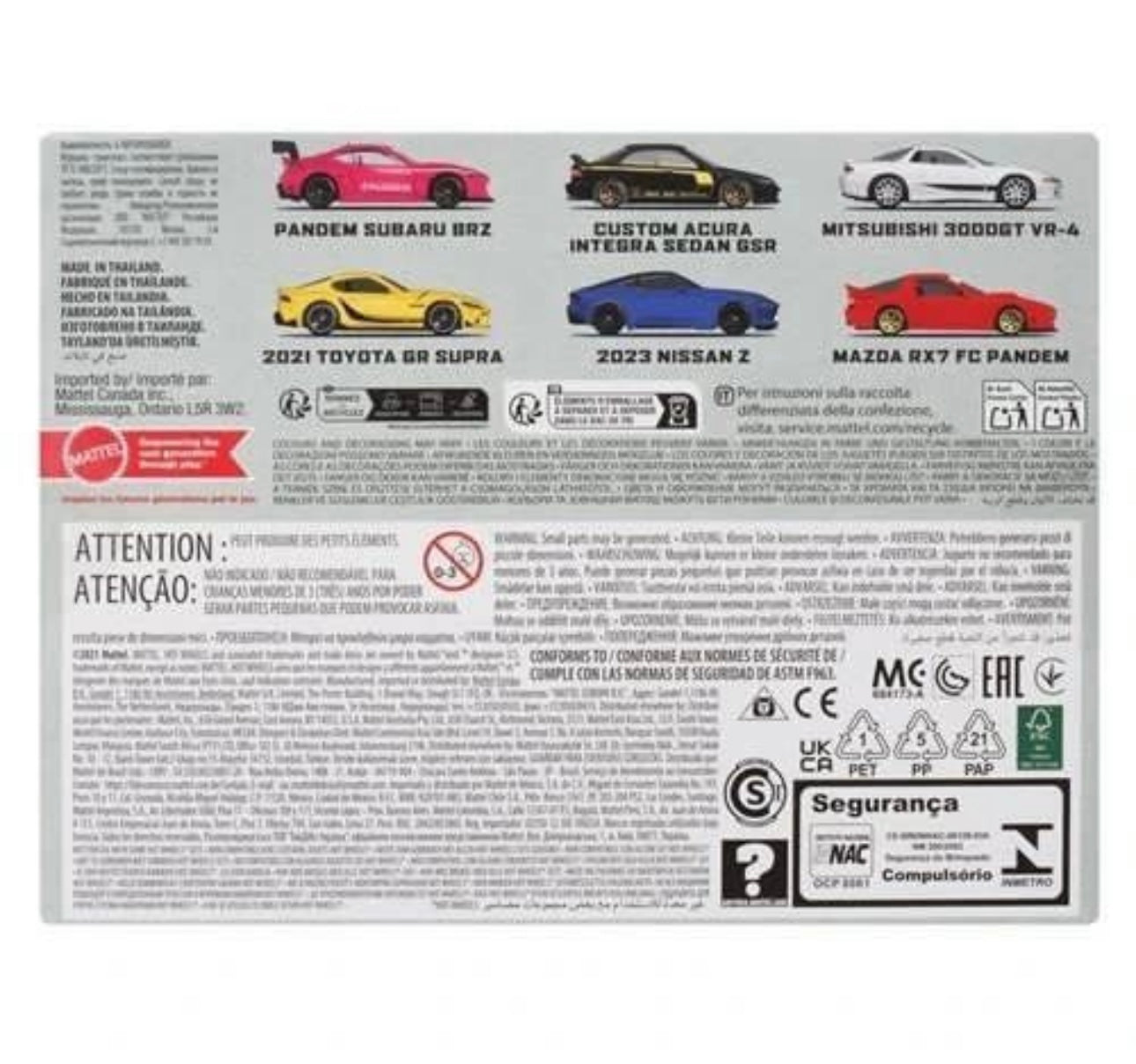 2024 Hot Wheels Streets of Japan 6 Pack