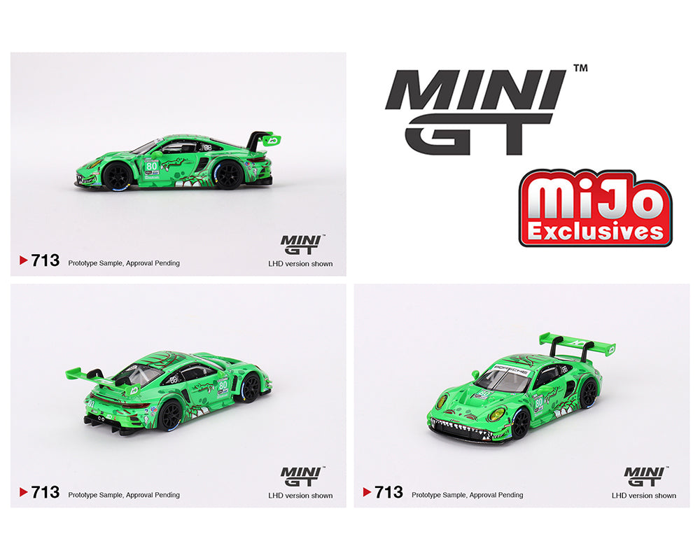 (Pre-Order) Mini GT 1:64 Porsche 911 GT3 R #80 GTD AO Racing 2023 IMSA Sebring 12 Hrs- Mijo Exclusives