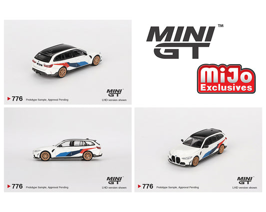 (Pre-Order) Mini GT 1:64 BMW M3 M Performance Touring – Alpine White