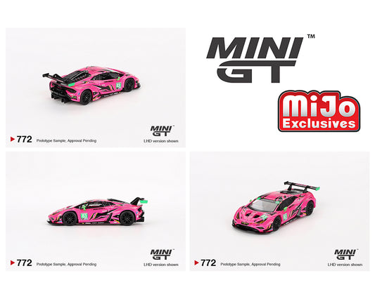 (Pre-Order) Mini GT 1:64 Lamborghini Huracan GT3 EVO2 #83 Iron Dames IMSA 2023 Daytona 24 Hrs