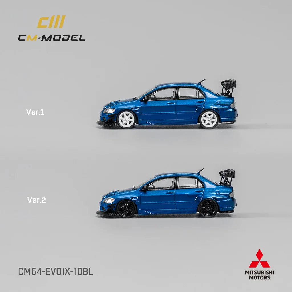 CM MODEL 1/64 Misubishi Lancer Evoix Metallic Blue