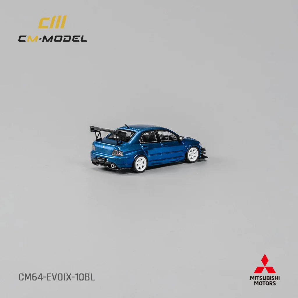 CM MODEL 1/64 Misubishi Lancer Evoix Metallic Blue