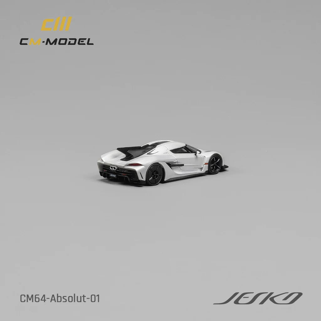 CM MODEL 1/64 Jesko Absolut White