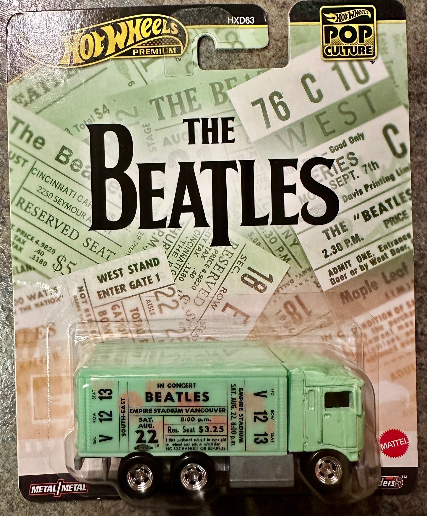 Hot Wheels Premium Pop Culture Highway Hauler The Beatles