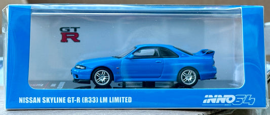 INNO64 1/64 NISSAN SKYLINE GT-R (R33) LM LIMITED