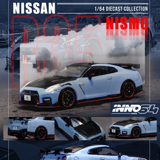 (Pre-Order) INNO64 1/64 NISSAN GT-R (R35) NISMO SPECIAL EDITION 2022 Stealth Gray