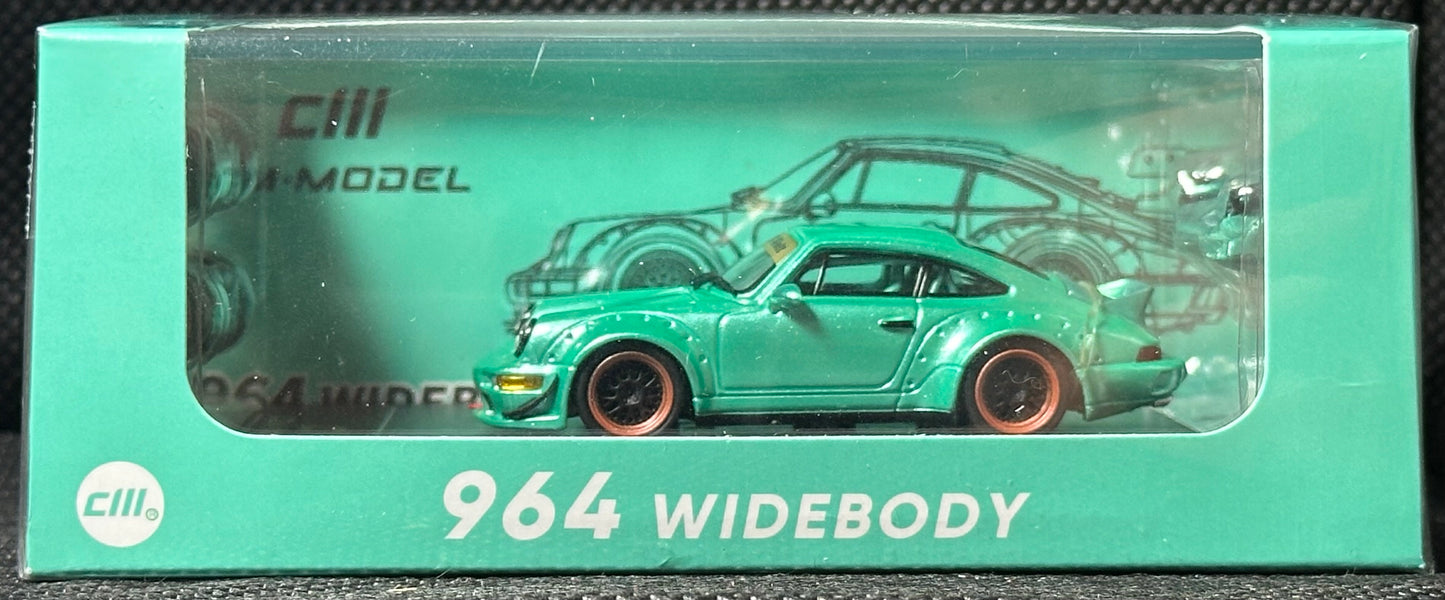 CM MODEL 1/64 964 Widebody Tiffany