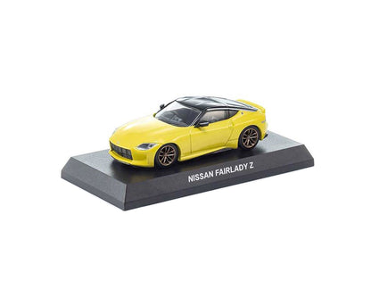 (Pre-Order) Kyosho 1:64 Mini Car & Book Nissan Fairlady Z Limited Edition – Yellow