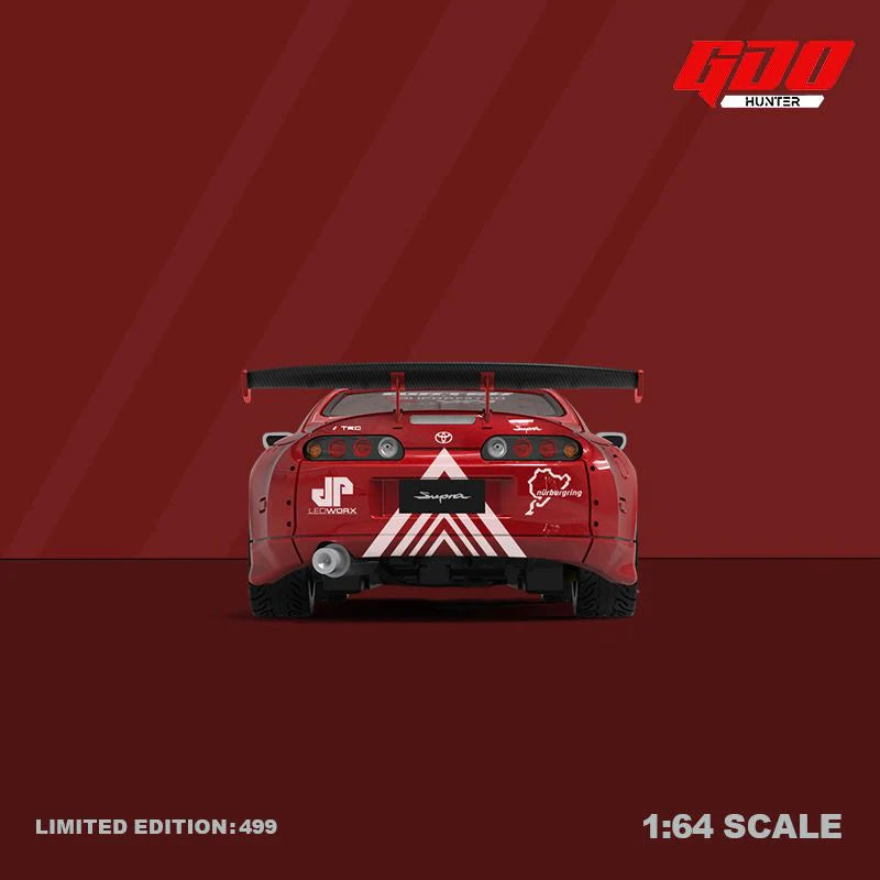 GDO Hunter x Time Micro 1/64 Supra A80Z TRD Advan Livery #29