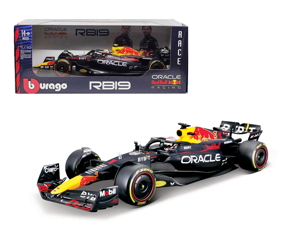 Bburago 1:18 Oracle Red Bull Racing RB19 2023 #1 Max Verstappen – Matt ...