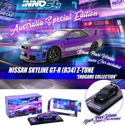INNO64 1/64 NISSAN SKYLINE GT-R (R34) Z-Tune "ENDGAME" Australia Special Edition