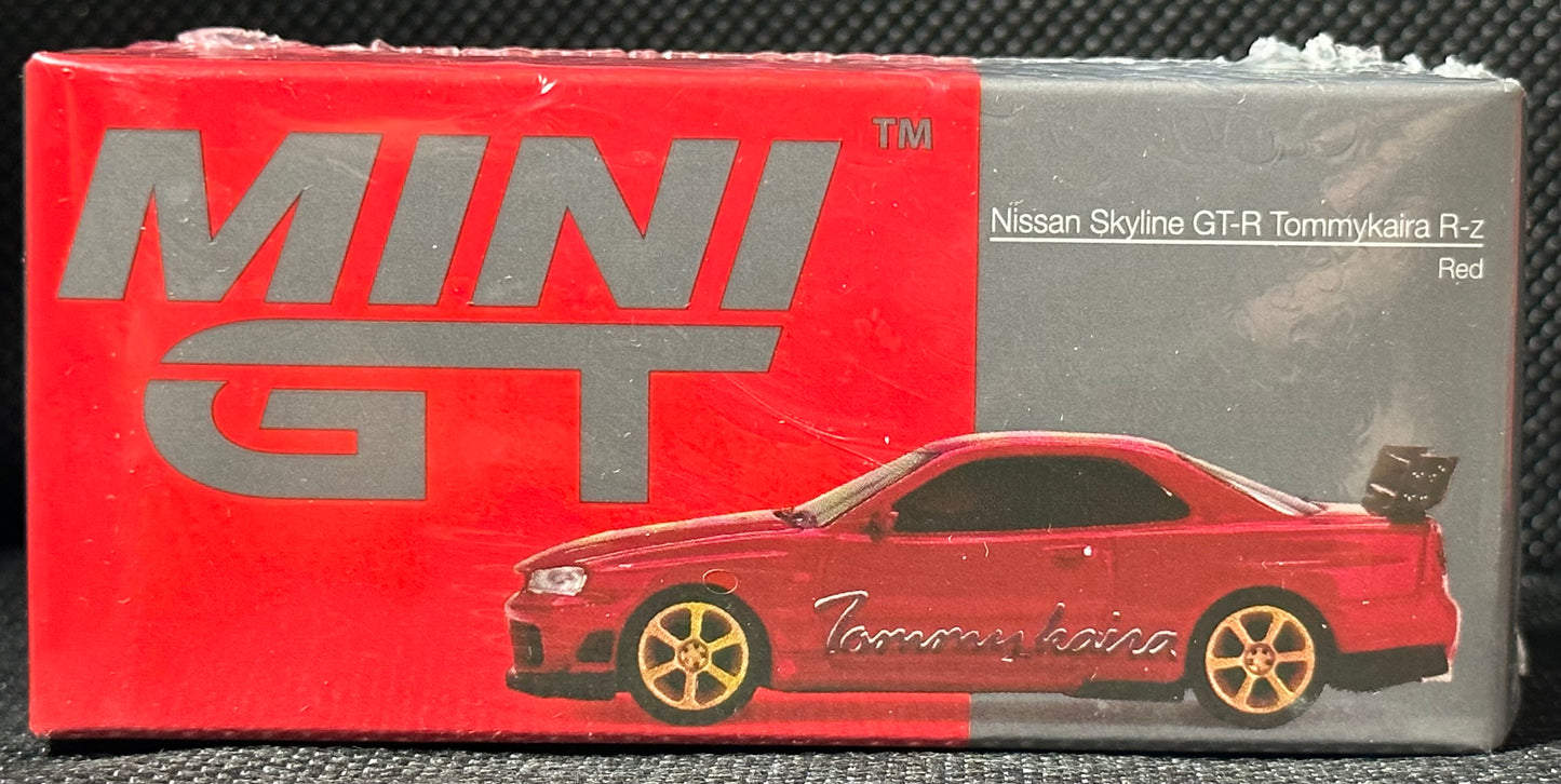 MINI GT 1/64 Nissan Skyline Tommykaira R RZ Edition Red