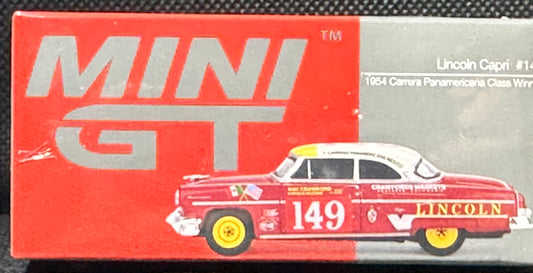 MINI GT 1/64 Lincoln Capri 1954 Carrera Panamericana Class Winner