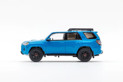 (Pre-Order) GCD 1/64 Toyota 4Runner Blue with Dinghy