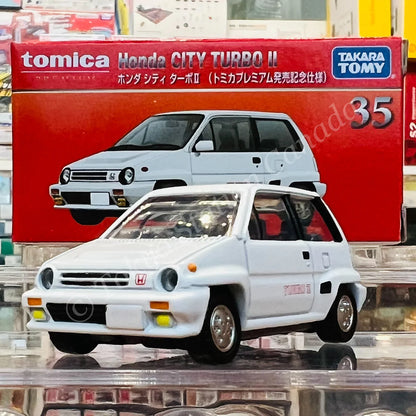 (Pre-Order) Tomica Premium 35 Honda City Turbo II "Tomica Premium Release Commemorative Specification"