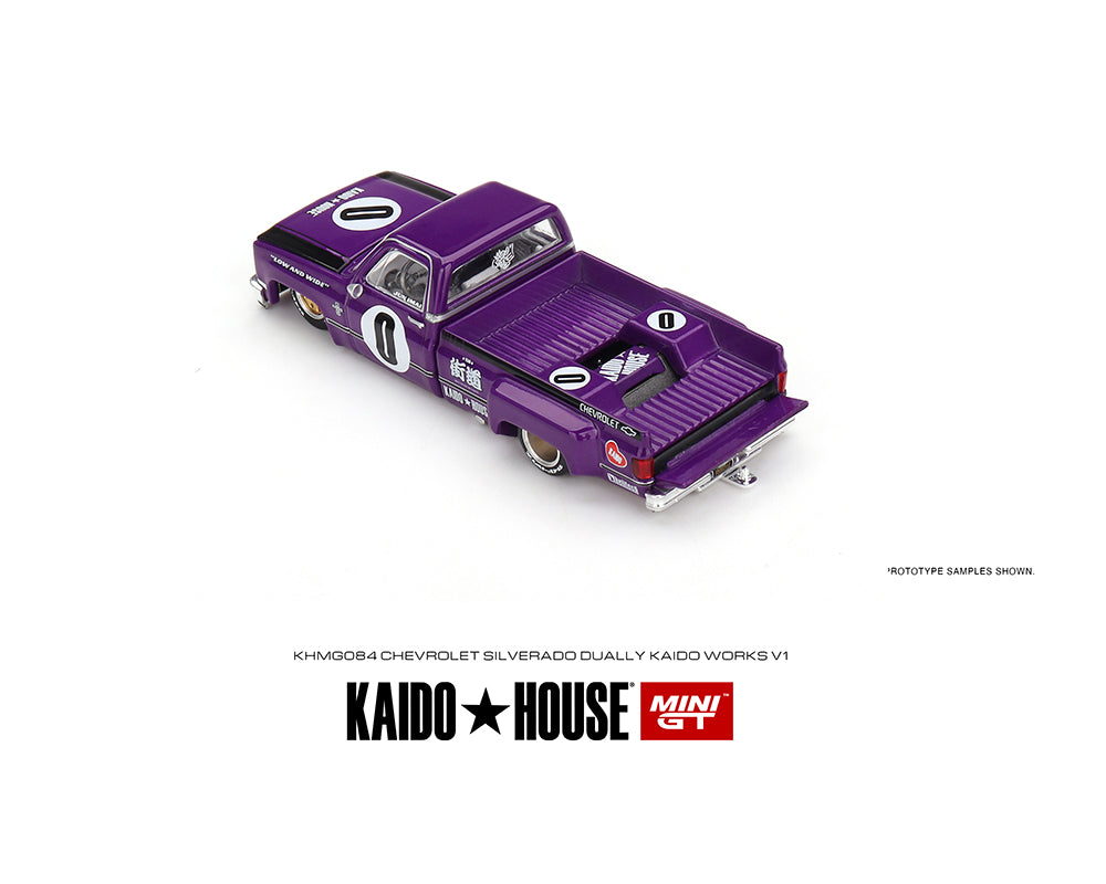 (Pre-Order) Kaido House x Mini GT 1:64 Chevrolet Silverado Dually KAIDO V1