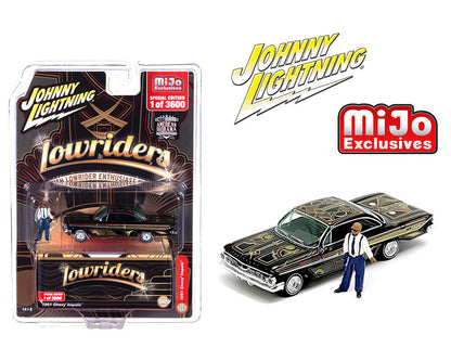 Johnny Lightning 1:64 Lowriders 1961 Chevrolet Impala with American Diorama Figure Limited Edition – Mijo Exclusives