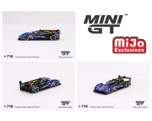 Mini GT 1:64 Cadillac V-Series.R #2 Cadillac Racing 2023 Le Mans 24 Hrs 3rd Place- MiJo Exclusives