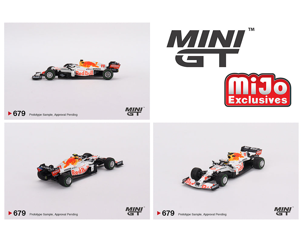 (Pre-Order) Mini GT 1:64 Red Bull RB16B #11 Sergio Pérez 2021 Turkish Grand Prix 3rd Place- MiJo Exclusives