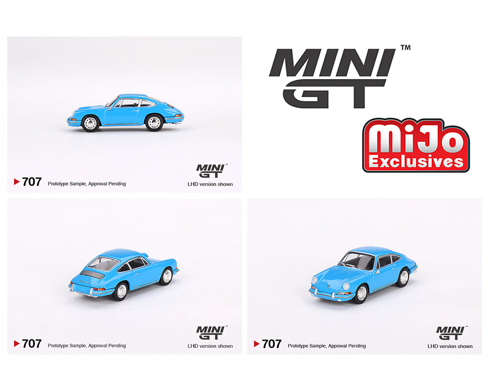 (Pre-Order) Mini GT 1:64 Porsche 901 1963 ‘Quickblau’ – Blue – MiJo Exclusives